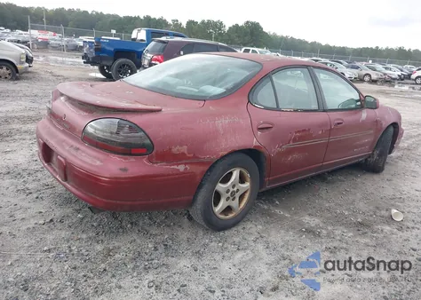 2002 Pontiac Grand Prix Se z USA, uszkodzony, nr VIN 1G2WK52J02F213350